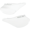 Plaques latérales UFO 125 KX / 250 KX 1999 à 2002 Blanc