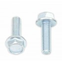 Vis à bride BOLT tête hexagonale 10mm M6x1x20mm 10 pièces