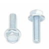 Vis à bride BOLT tête hexagonale 10mm M6x1x20mm 10 pièces