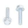 Vis à bride BOLT tête hexagonale 10mm M6x1x25mm 10 pièces