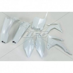 Kit plastique UFO blanc Honda 250 CRF / 450 CRF