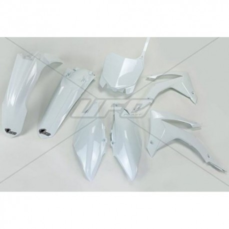 Kit plastique UFO blanc Honda 250 CRF / 450 CRF