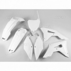 Kit plastique UFO blanc Honda 450 CRF