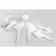 Kit plastiques UFO TC / FC 2016 à 2018 Blanc