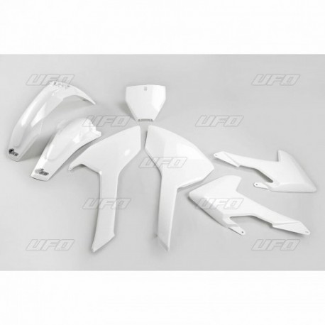 Kit plastiques UFO TC / FC 2016 à 2018 Blanc