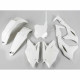 Kit plastique UFO blanc Kawasaki 250 KXF