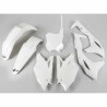 Kit plastique UFO blanc Kawasaki 250 KXF