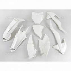Kit plastiques UFO KTM 85 SX 2018 - Blanc