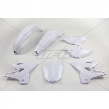 Kit plastiques UFO 125 YZ / 250 YZ 2015 à 2021 Blanc