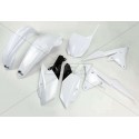 Kit plastiques UFO 250 YZF 2014 à 2018 / 250 WRF- 450 YZF 2014 à 2017 Blanc