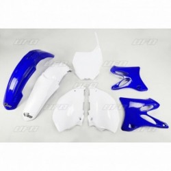 Kit plastique UFO couleur origine (13/14) bleu/blanc Yamaha 125 YZ / 250 YZ
