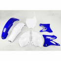 Kit plastique UFO couleur origine (13/14) bleu/blanc Yamaha 125 YZ / 250 YZ