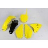 Kit plastique UFO couleur origine (2016) jaune/noir restylé Suzuki 85 RM