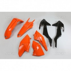 Kit plastique UFO couleur origine (2018) KTM EXC / EXCF