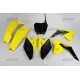 Kit plastique UFO couleur origine jaune/noir Suzuki 250 RMZ