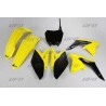 Kit plastique UFO couleur origine jaune/noir Suzuki 250 RMZ