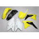 Kit plastique UFO couleur origine jaune/noir/blanc Suzuki 450 RMZ
