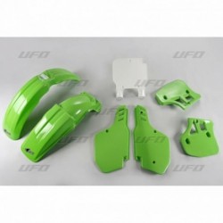 Kit plastique UFO couleur origine Kawasaki 250 KX