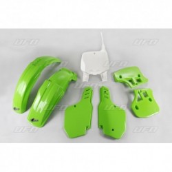 Kit plastique UFO couleur origine Kawasaki 500 KX