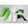 Kit plastique UFO couleur origine vert/noir/blanc Kawasaki 450 KXF