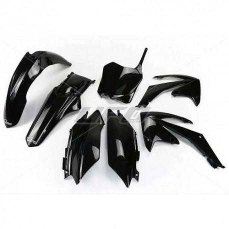Kit plastiques UFO 250 CRF 2011 à 2013 / 450 CRF 2011 à 2012 Noir