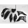 Kit plastique UFO noir Honda 450 CRF