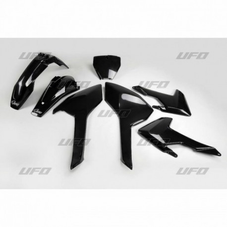 Kit plastiques UFO TC / FC 2016 à 2018 Noir
