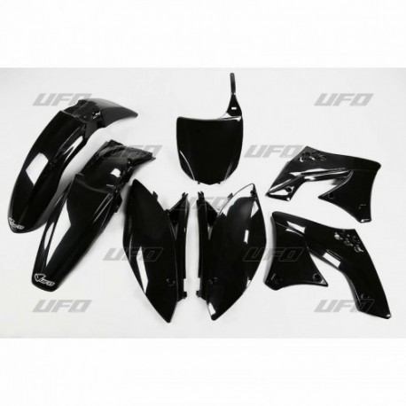 Kit plastiques UFO 250 KXF 2009 à 2012 Noir