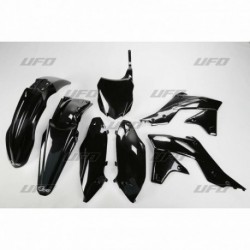 Kit plastique UFO noir Kawasaki 250 KXF