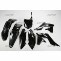 Kit plastique UFO noir Kawasaki 250 KXF