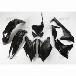 Kit plastiques UFO 250 KXF 2017 Noir