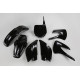 Kit plastique UFO noir Kawasaki 85 KX