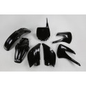 Kit plastique UFO noir Kawasaki 85 KX