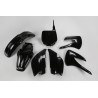 Kit plastique UFO noir Kawasaki 85 KX