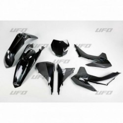 Kit plastiques UFO KTM SX / SXF 2013 à 2015 Noir