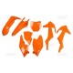 Kit plastiques UFO SX / SXF 2016 à 2018 FLUO Orange