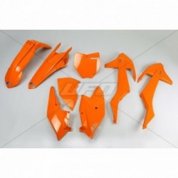 Kit plastiques UFO SX / SXF 2016 à 2018 Orange