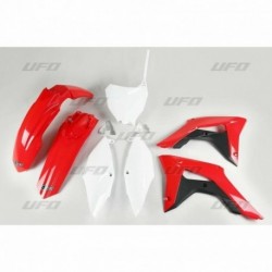 Kit plastique UFO origine (2017) rouge/noir/blanc Honda 450 CRF