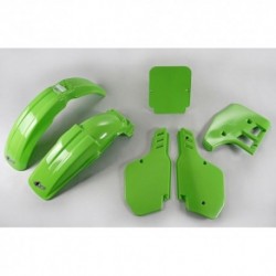 Kit plastiques UFO 125 KX 1988 Vert