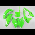 Kit plastique UFO vert fluo Kawasaki 250 KXF