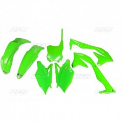 Kit plastique UFO vert fluo Kawasaki 450 KXF