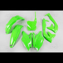 Kit plastiques UFO 450 KXF 2018 Fluo Vert