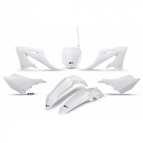 Kit plastiques UFO 125 YZ / 250 YZ 2022 à 2024 Blanc
