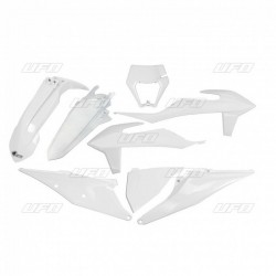 Kit plastiques UFO EXC 2020 à 2023 Blanc