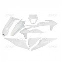 Kit plastiques UFO EXC 2020 à 2023 Blanc