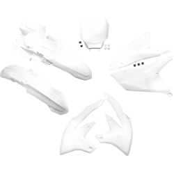 Kit plastiques UFO 450 YZF 2023 à 2024 / 250 YZF 2024 Blanc