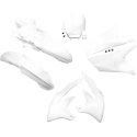 Kit plastiques UFO 450 YZF 2023 à 2024 / 250 YZF 2024 Blanc