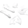Kit plastiques UFO 450 YZF 2023 à 2024 / 250 YZF 2024 Blanc Kit plastiques UFO 450 YZF 2023 à 2024 / 250 YZF 2024 Blanc