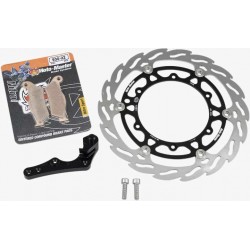 Kit disque de Frein avant flottant 270 mm avec patte de déport Moto master TC FC FE