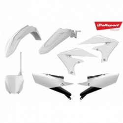 Kit plastiques Polisport 250 YZF 2019 à 2023 / 450 YZF 2018 à 2022 couleur blanc